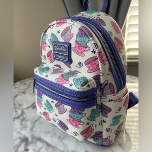 Loungefly Mad Tea Party Mini Backpack